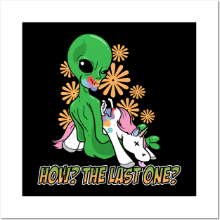 Alien Eating The Last Unicorn How? The Last One? Posters and Art